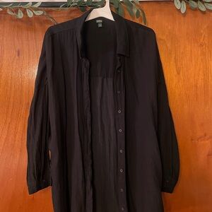 Wild Fable Black Button Down Shirt